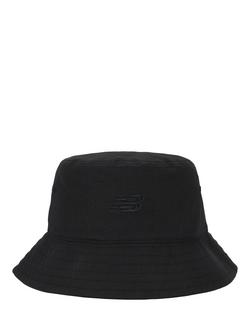 New Balance Logo Bucket Hat, Black
