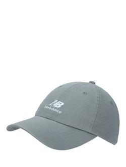 New Balance 6 Panel Flying Stacked Logo Hat, Slate