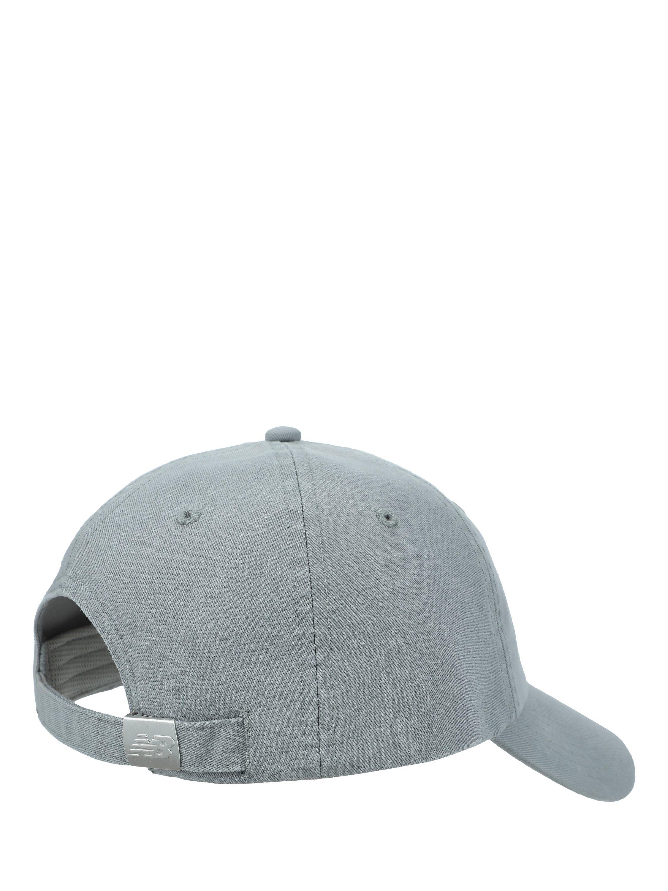 Product image 2 of 3, which shows New Balance 6 Panel Flying Stacked Logo Hat, Slate