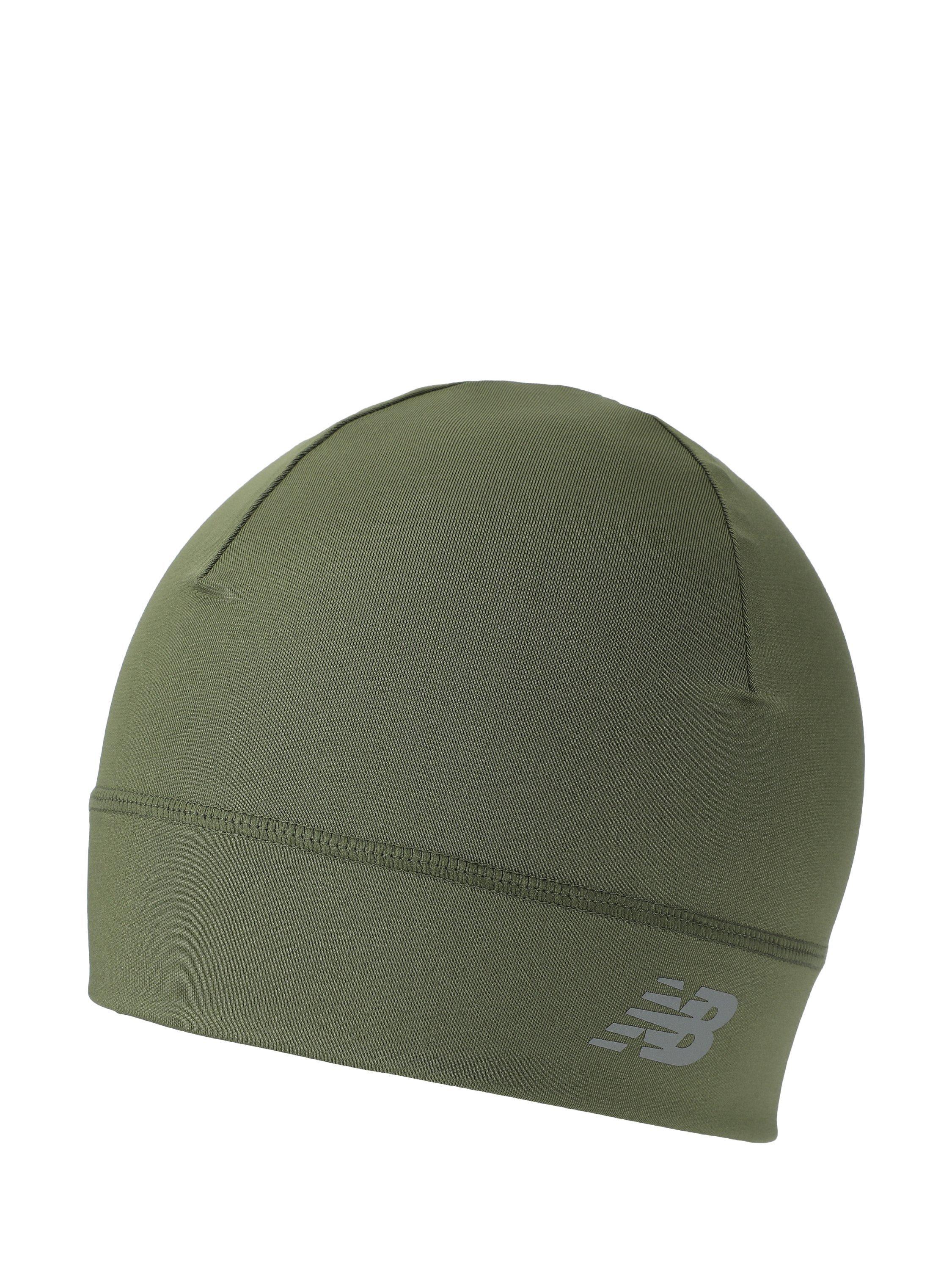 Product image 1 of 3, which shows New Balance NB Lightweight Skull Cap, Dark Green