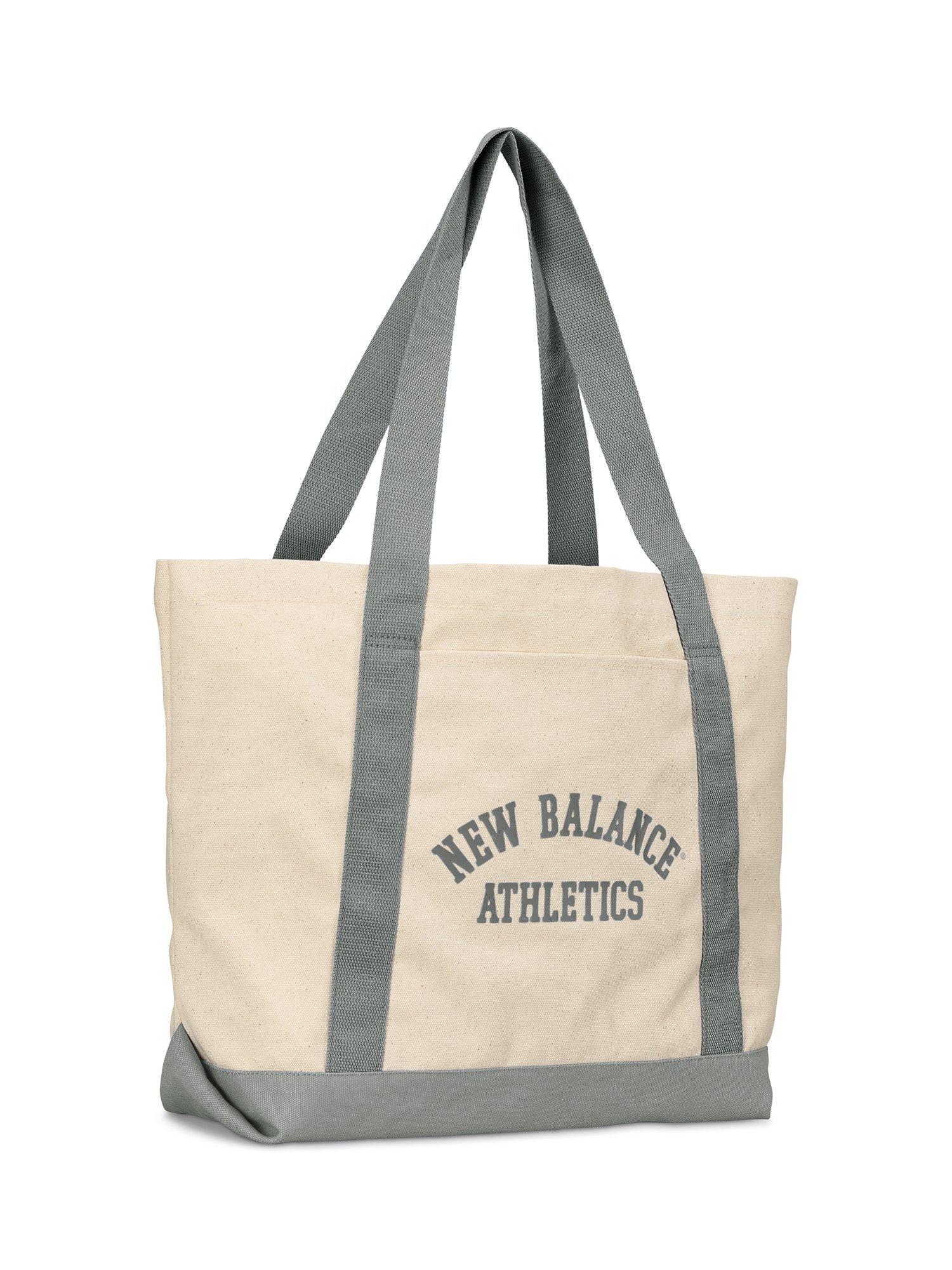 Product image 1 of 2, which shows New Balance Canvas Tote Bag, Grey