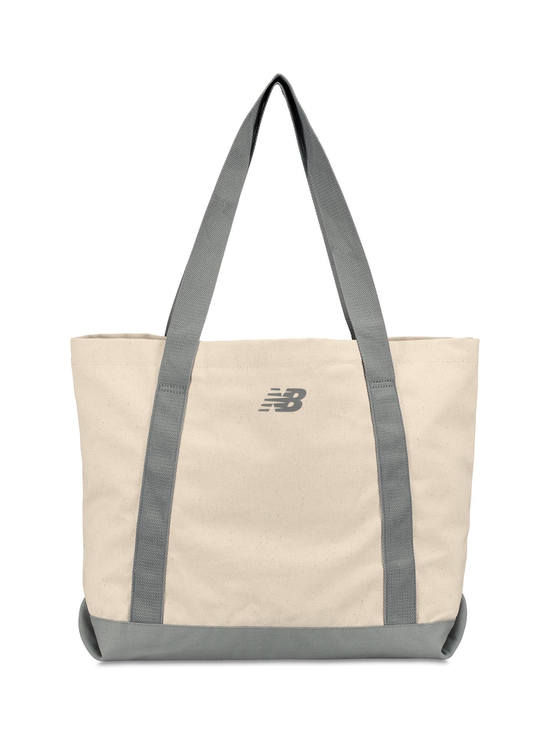 Product image 2 of 2, which shows New Balance Canvas Tote Bag, Grey
