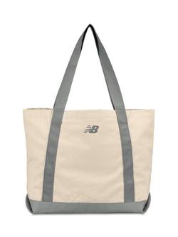 New Balance Canvas Tote Bag, Grey - view 2, Grey