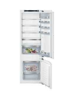 Siemens OUTLET iQ500 KI87SAFE0G Integrated 70/30 Fridge Freezer, Like New, White, White