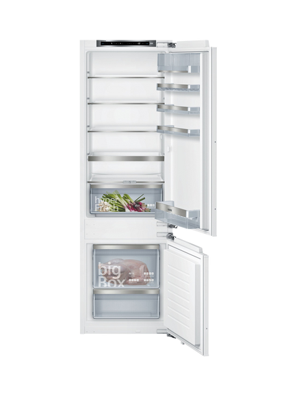Siemens OUTLET iQ500 KI87SAFE0G Integrated 70/30 Fridge Freezer, Like New, White, White