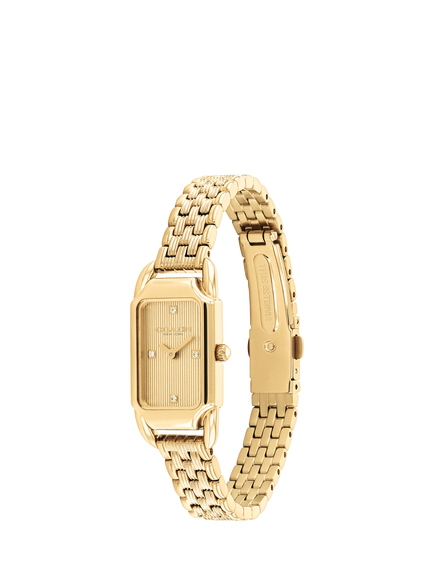 Coach 14504629 Women's Cadie Rectangular Bracelet Strap Watch, Gold - view 2, Gold