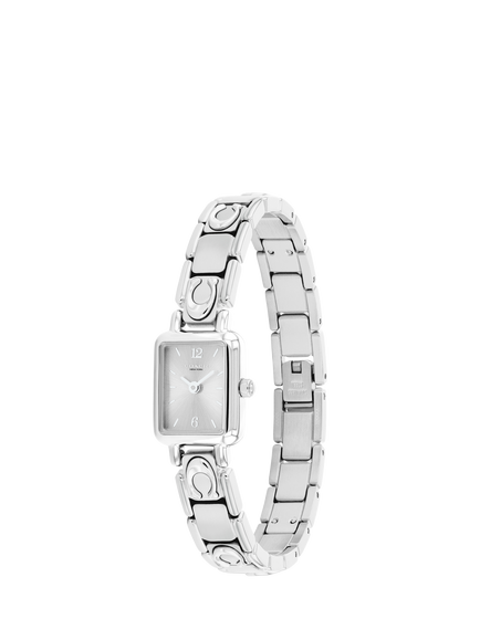 Coach 14504671 Women's Mara Square Bracelet Strap Watch - view 2, Silver