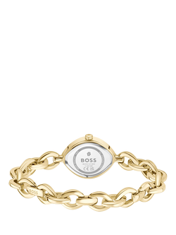 HUGO BOSS 1502839 Women's Sunray Bracelet Strap Watch, Gold - view 2, Gold