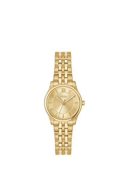 HUGO BOSS 1502843 Women's Round Bracelet Strap Watch, Gold, Gold