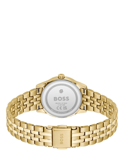 HUGO BOSS 1502843 Women's Round Bracelet Strap Watch, Gold - view 2, Gold