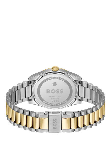 HUGO BOSS 1514311 Men's Sunray Bracelet Strap Watch, Bi-colour - view 2, Bi-colour