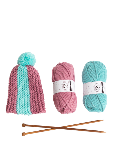 Wool Couture Stitch & Story Knitters of Tomorrow Children's Beginners Knitting Kit - view 2, Multi