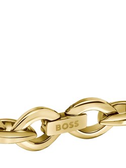 HUGO BOSS Chunky Chain Bracelet, Gold - view 2, Gold