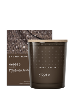 SKANDINAVISK Hygge Scented Candle, 350g, Brown