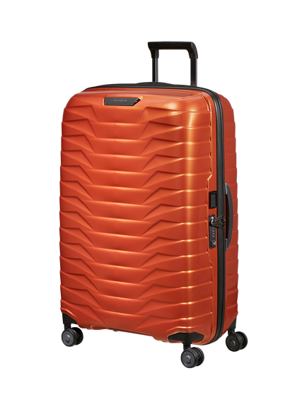 Samsonite Proxis 75cm 4-Wheel Large Suitcase, 98L, Flame