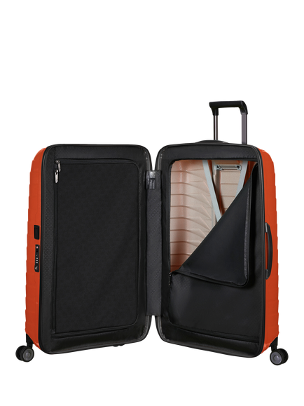 Samsonite Proxis 75cm 4-Wheel Large Suitcase, 98L - view 2, Flame