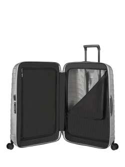Samsonite Proxis Spinner 75cm 4-Wheel 51cm Wide Large Suitcase - view 2, Silver