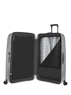 Samsonite Proxis Spinner 81cm 4-Wheel 57cm Wide Large Suitcase - view 2, Silver