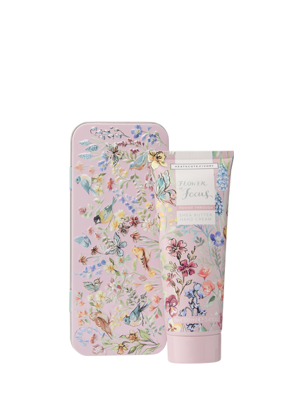 Heathcote & Ivory Flower Hand Cream Gift Set Tin, Multi