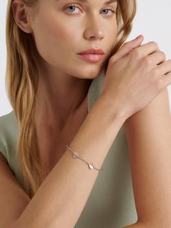 Ted Baker Hedra Flutter Heart Adjustable Bracelet - view 2, Silver