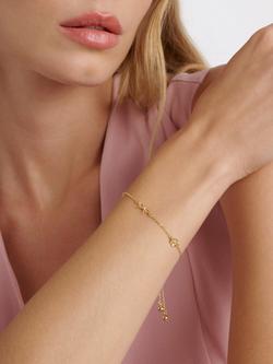 Ted Baker Ilona Mini Icons Adjustable Bracelet, Gold - view 2, Gold Tone