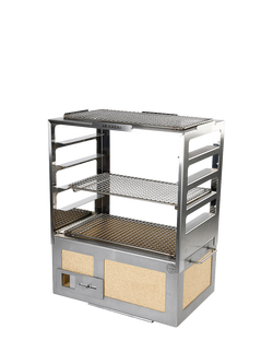Kasai Little Konro Grill Charcoal BBQ & Robata Rack Edition, 