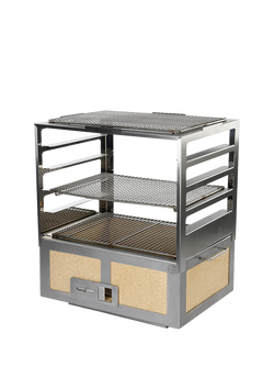 Kasai Medium Wide Konro Grill Charcoal BBQ & Robata Rack Edition, 