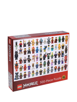Galison LEGO Ninjago Mini Figures Jigsaw Puzzle, 500 Pieces - view 2, Multi