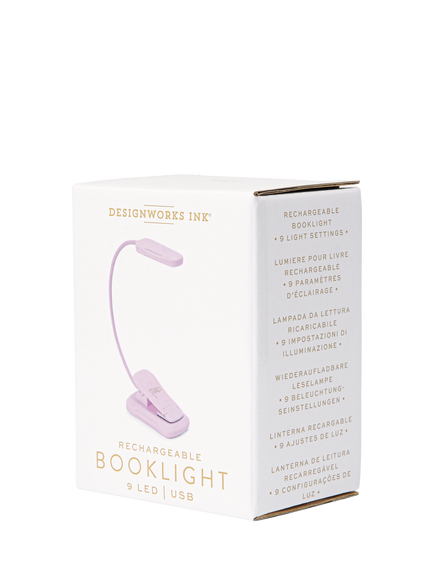 DesignWorks Ink LED Book Light, Pink - view 2, Pink