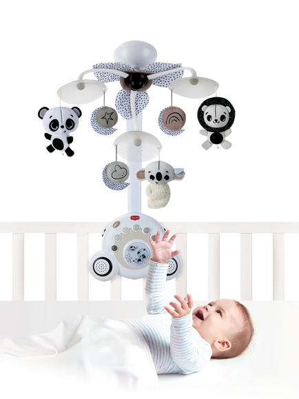 Tiny Love Soothe n' Groove Mobile, Black & White - view 2, Black & White