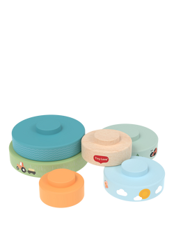 Tiny Love Farmers Funday Wooden Stacking Tower - view 2, Multi
