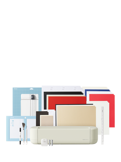 Cricut Explore® 5 Cutting Machine and Essentials Bundle, Cream