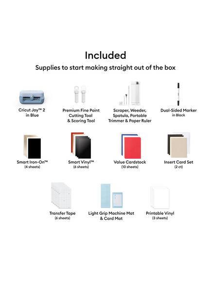 Cricut Joy™ 2 Cutting Machine and Essentials Bundle - view 2, Blue