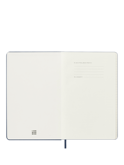 Moleskine Weekly 18 Month 2026-2027 Diary, Dark Blue - view 2, Dark Blue