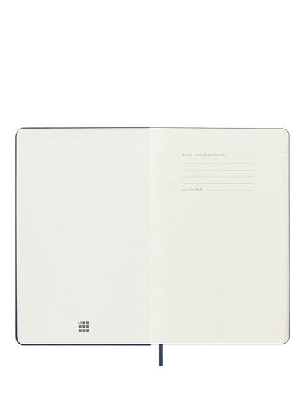 Moleskine Weekly 18 Month 2026-2027 Diary, Dark Blue - view 2, Dark Blue