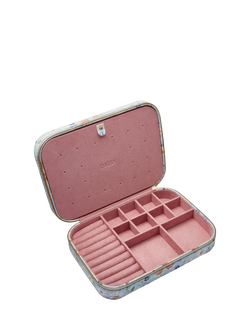 Daisy London x John Lewis Archives Print Jewellery Case, Multi Floral - view 2, Multi Floral