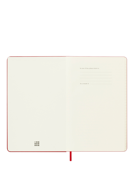 Moleskine Weekly 18 Month 2026-2027 Diary, Red Scarlet - view 2, Red Scarlet