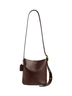 Coach Bleecker 21 Leather Bucket Bag, Maple