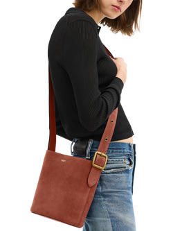 Coach Bleecker Suede Bucket Bag - view 2, Clay