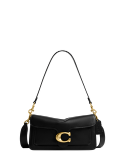Tabby 26 Leather Shoulder Bag, Black
