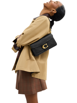 Tabby 26 Leather Shoulder Bag - view 2, Black