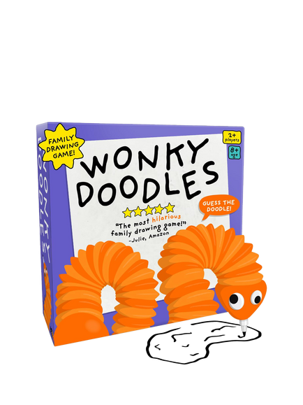 Lucky Egg Wonky Doodles Party Game, Multi