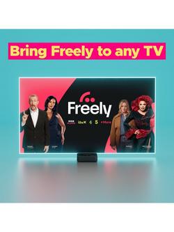 Manhattan Aero 4K Ultra HD Smart Freely TV Streamer, Black - view 2, Black