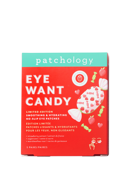 Patchology Eye Want Candy Smoothing & Hydrating Eye Patches, x 5 Pairs, 