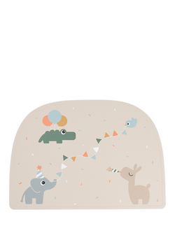 Done By Deer Silicone Placemat, Sand, Sand