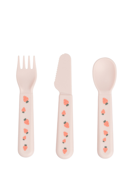 Done by Deer Tiny Farm Foodie Cutlery Set, Powder, Farm