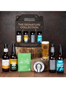 QWERTY Beer Box Signature British Craft Lager Gift Box, 4x 330ml - view 2, Multi