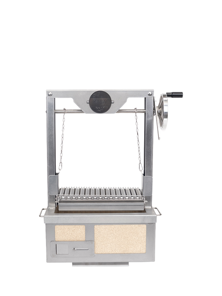 Kasai Little Konro Grill Charcoal BBQ & Asado Top Edition - view 2, Silver