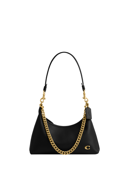 Coach Juliet 25 Leather Shoulder Bag, Black, B4/Black