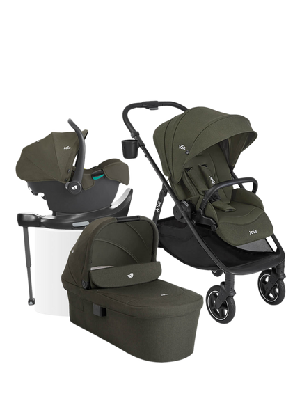 Joie Baby Versadrift Pushchair & Ramble XL Carrycot Bundle, Fern, Fern